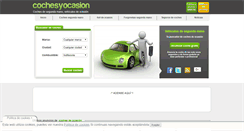 Desktop Screenshot of cochesyocasion.com